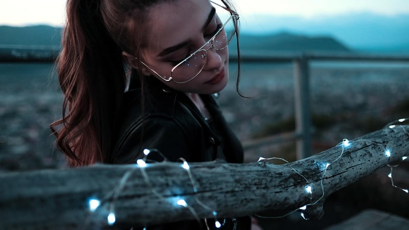 Outdoor fairy lights